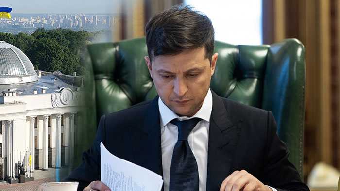 В Украинский парламент внесён законопроект Зеленского об импичменте президента