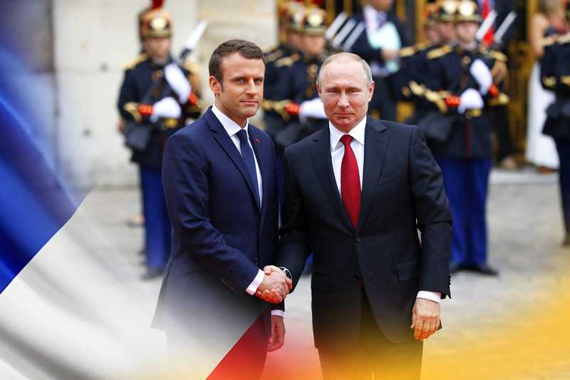Макрон Россия играет важнейшую роль в урегулировании мировых кризисов