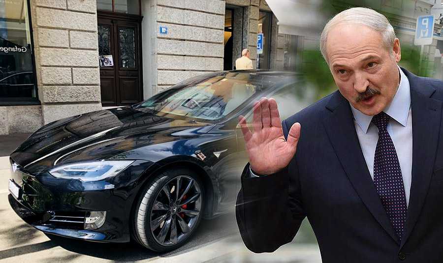 Лукашенко во время интервью рассказал о своём автомобиле «Тесла».