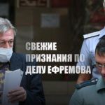Ефремов рассказал, сколько водки он выпил перед смертельным ДТП