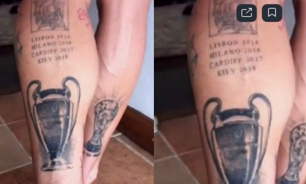 Украинского ведущего оскорбила татуировка футболиста Серхио Рамоса