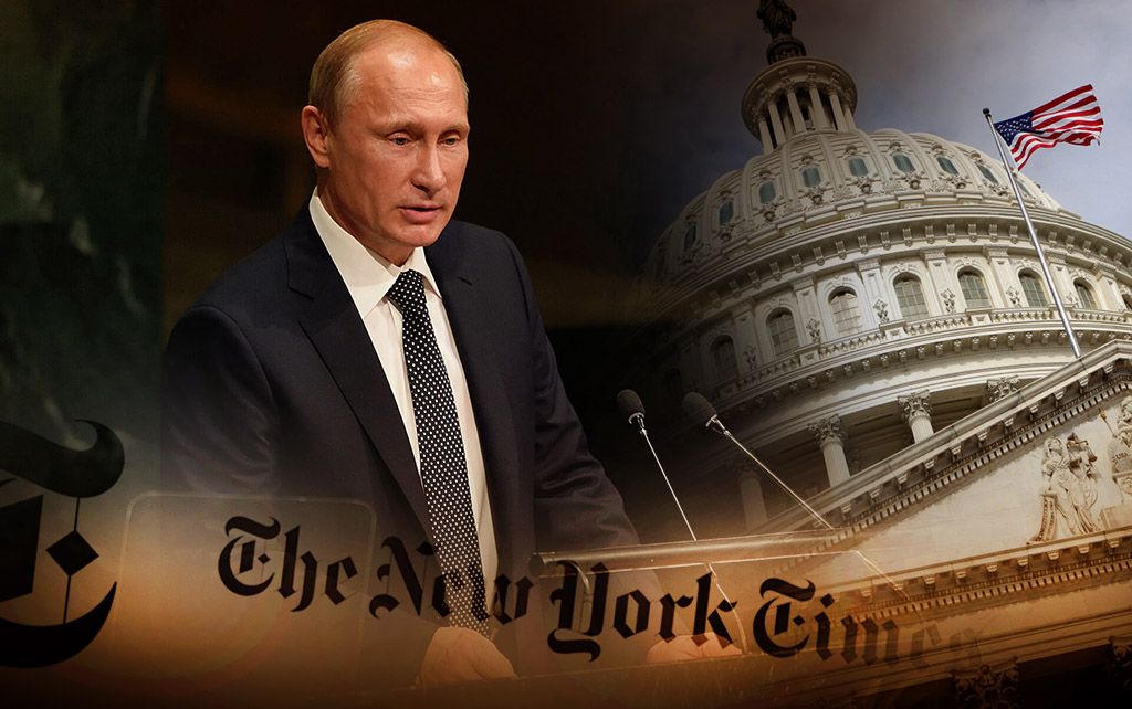 В The New York Times объяснили, как Запад насмешил Владимира Путина