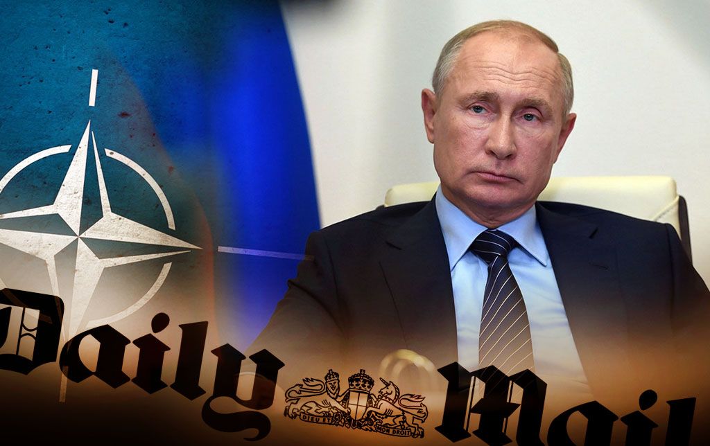 Читателей "Daily Mail" испугало "предсказание" Владимира Путина о НАТО