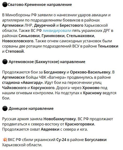 Что происходит на Украине, новости с фронтов, ДНР и ЛНР 24.03.2023Обстановка на фронтах сегодня